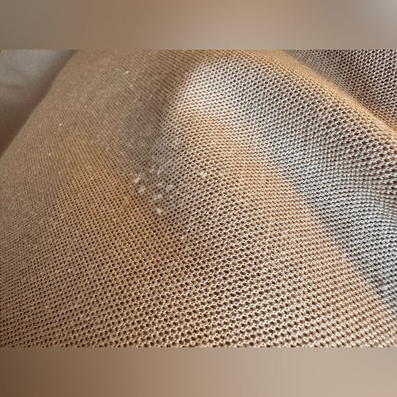 GUC🤎SPANX AirEssentials Pique Flare Leg Pants Small Ashwood - Picture 9 of 9